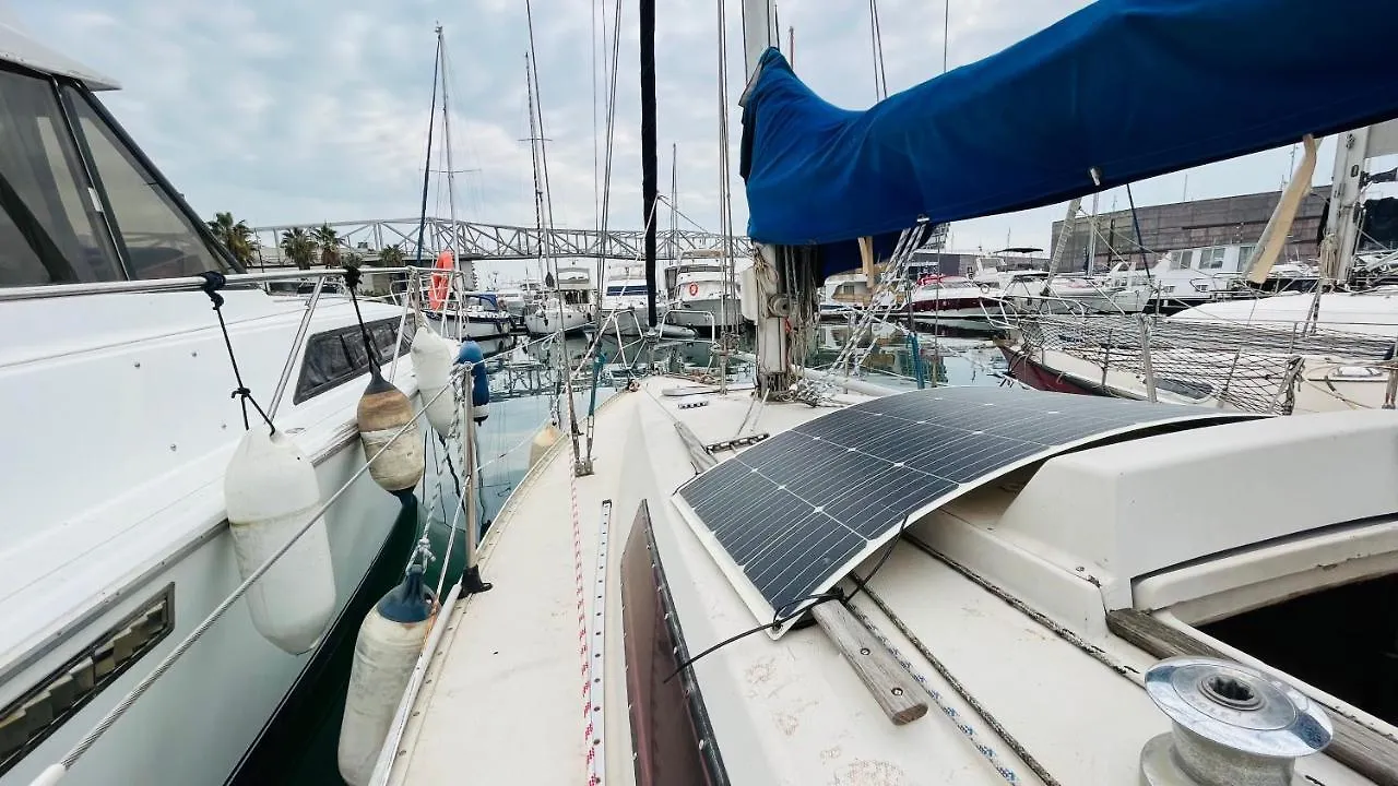 Cozy Sailing Boat Barcelona Hotel Sant Adria de Besos Botel