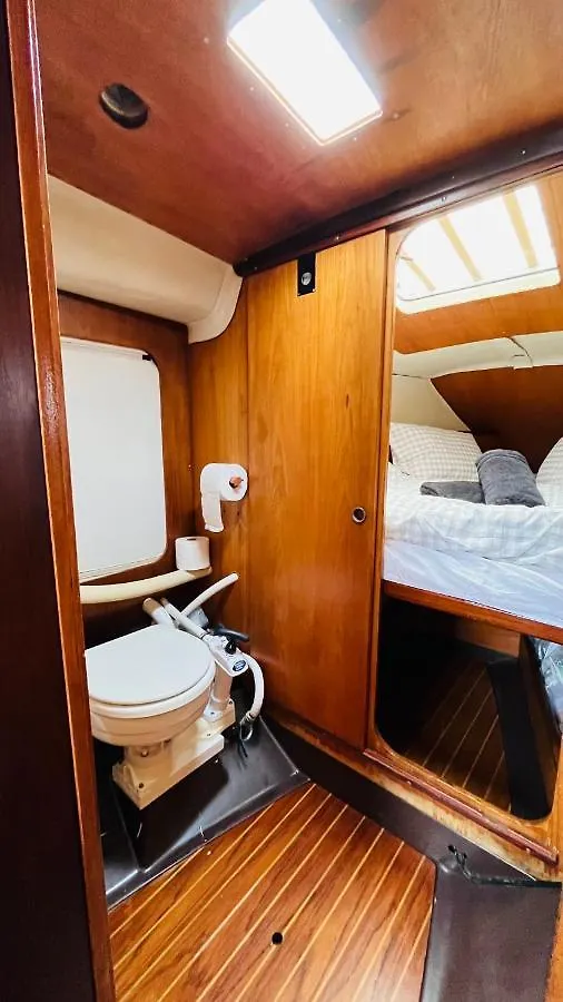 Cozy Sailing Boat Barcelona Hotel Sant Adria de Besos Botel