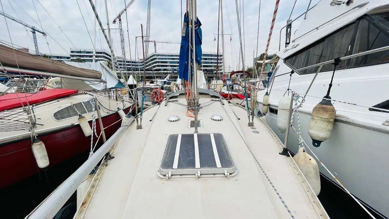 Cozy Sailing Boat Barcelona Hotel Sant Adria de Besos Botel
